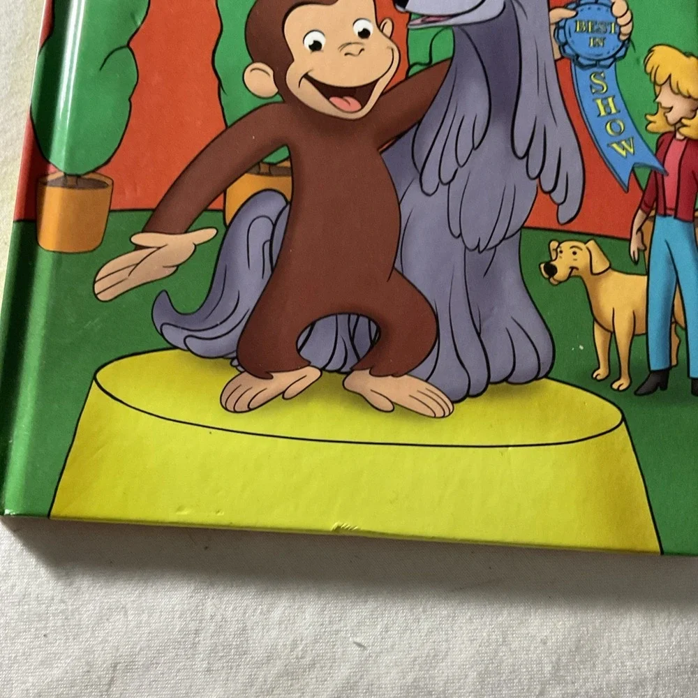 Curious George 5 Reader Book Lot Children's Level 1 Hardcover Readers